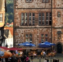 Rathaus und Marktplatz